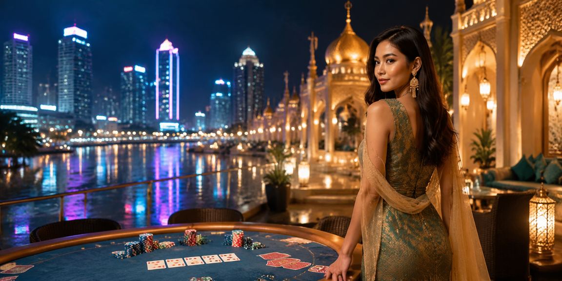 Permainan poker suasana Hari Raya gaya Melayu di Petaling Jaya — th14 Poker Malaysia